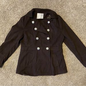 Angvns Brown Pea coat style XL